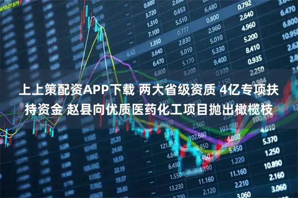 上上策配资APP下载 两大省级资质 4亿专项扶持资金 赵县向优质医药化工项目抛出橄榄枝
